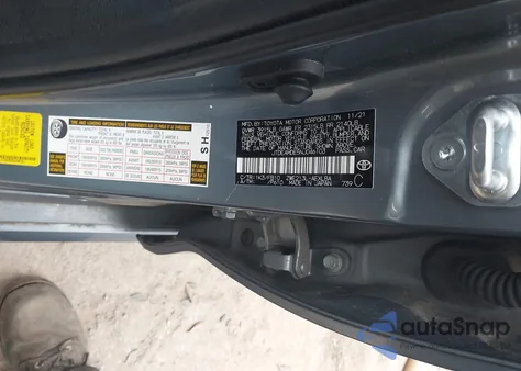 2022 Toyota Corolla Hybrid Le from USA, damaged, VIN JTDEAMDE5NJ046103
